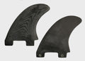 Rigid 2 tab waveski fins - Thruster set