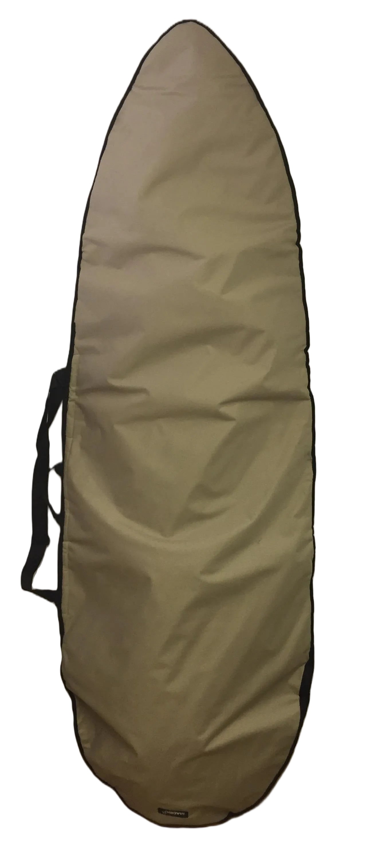 Padded waveski board bag cover.