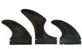 Set of 3 Plastic waveski fins