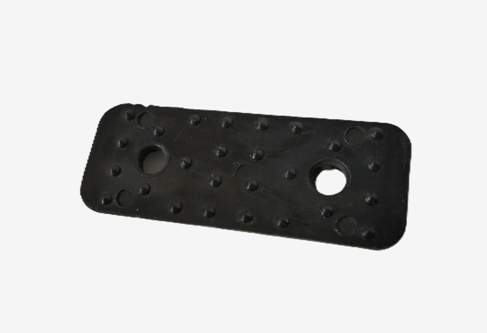 Plastic plates for waveski straps