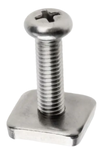 stainless steel screw and fin square slider fro US fin box