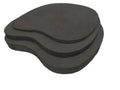 Waveski seat pads and booster pads