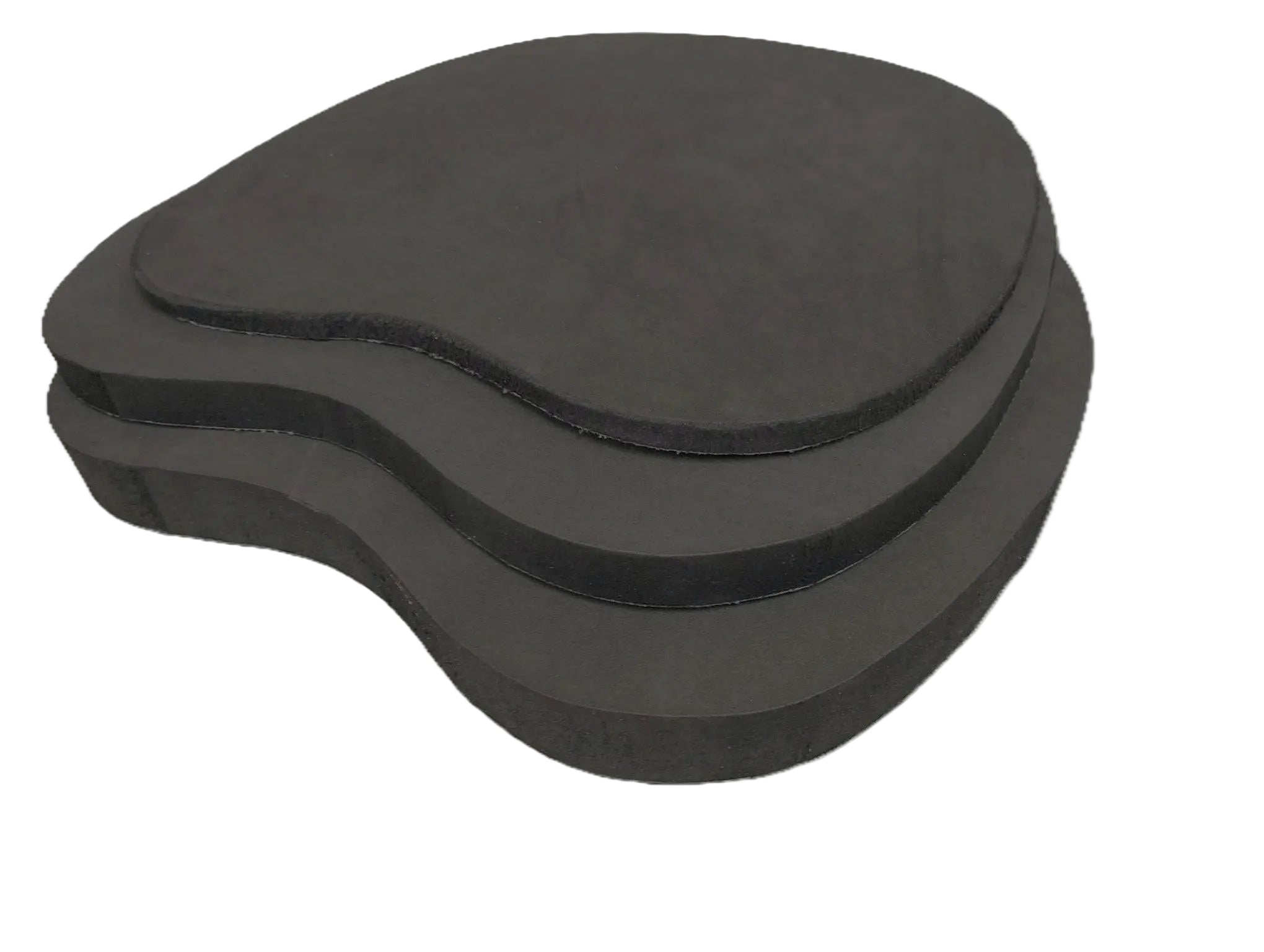 Waveski seat pads and booster pads