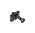 Stainless steel macski fin box screw and plate for sliding waveski fin system