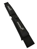 Black foots strap with MACSKI branding on a white background